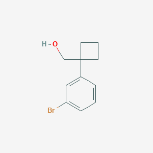 (1-(3-Bromophenyl)cyclobutyl)methanol