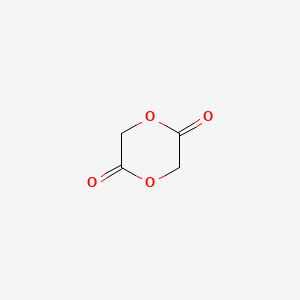 molecular formula C4H4O4 B1360168 1,4-Dioxano-2,5-diona CAS No. 502-97-6