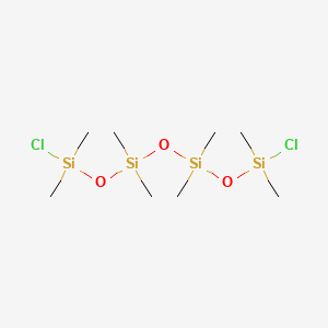 molecular formula C8H24Cl2O3Si4 B1360171 1,7-Dichlorooctamethyltetrasiloxane CAS No. 2474-02-4