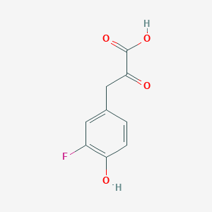 3-(3-Fluoro-4-hydroxyphenyl)-2-oxopropanoic acid