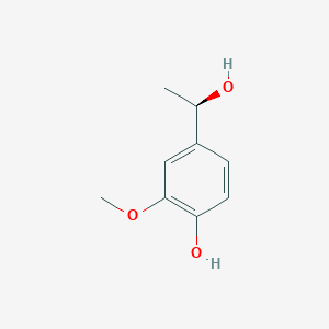 4-[(1R)-1-hydroxyethyl]-2-methoxyphenol