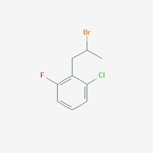 2-(2-Bromopropyl)-1-chloro-3-fluorobenzene