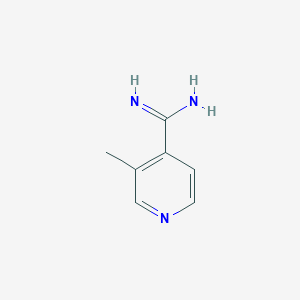 molecular formula C7H9N3 B13601754 3-Methylpyridine-4-carboximidamide 