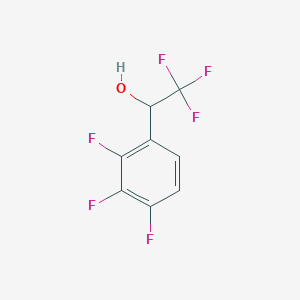 2,2,2-Trifluoro-1-(2,3,4-trifluorophenyl)ethan-1-ol