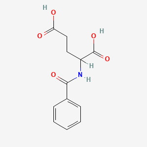 B1360182 2-(Phenylformamido)pentanedioic acid CAS No. 6460-81-7