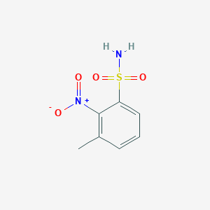 3-Methyl-2-nitrobenzene-1-sulfonamide