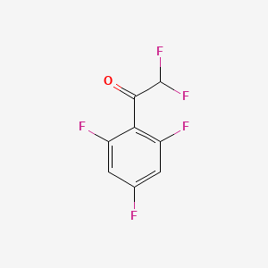 2,2-Difluoro-1-(2,4,6-trifluorophenyl)ethan-1-one