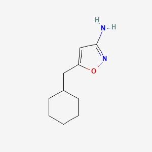 5-(Cyclohexylmethyl)isoxazol-3-amine