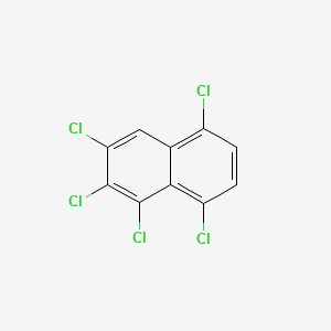 molecular formula C10H3Cl5 B1360194 1,2,3,5,8-五氯萘 CAS No. 150224-24-1