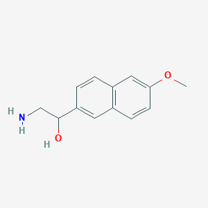 2-Amino-1-(6-methoxynaphthalen-2-yl)ethan-1-ol