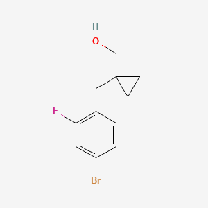 (1-(4-Bromo-2-fluorobenzyl)cyclopropyl)methanol