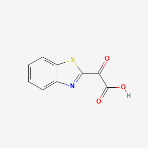 2-(Benzo[d]thiazol-2-yl)-2-oxoacetic acid