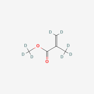 molecular formula C5H8O2 B1360207 Methyl methacrylate-d8 CAS No. 35233-69-3