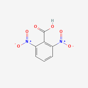 molecular formula C7H4N2O6 B1360208 2,6-Dinitrobenzoic acid CAS No. 603-12-3