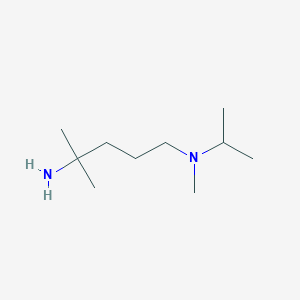 molecular formula C10H24N2 B13602085 n1-Isopropyl-n1,4-dimethylpentane-1,4-diamine 