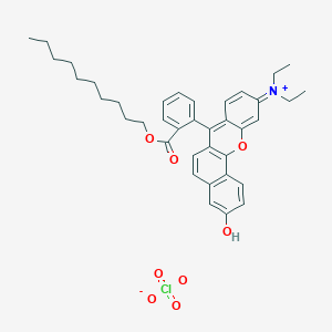 molecular formula C38H44ClNO8 B136021 色离子载体 XIII CAS No. 135656-96-1