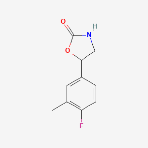 5-(4-Fluoro-3-methylphenyl)oxazolidin-2-one