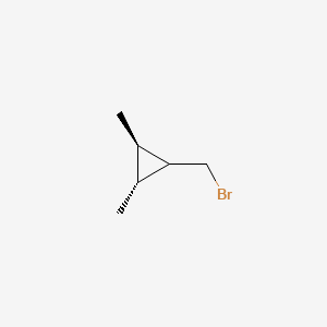 rac-(2R,3R)-1-(bromomethyl)-2,3-dimethylcyclopropane