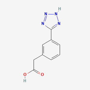 2-[3-(1H-1,2,3,4-tetrazol-5-yl)phenyl]aceticacid