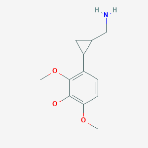 (2-(2,3,4-Trimethoxyphenyl)cyclopropyl)methanamine