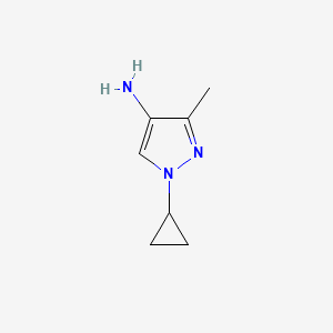 1-cyclopropyl-3-methyl-1H-pyrazol-4-amine