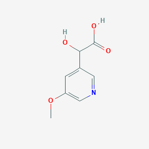 2-Hydroxy-2-(5-methoxypyridin-3-yl)acetic acid