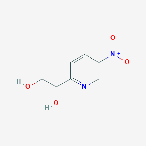 1-(5-Nitropyridin-2-yl)ethane-1,2-diol