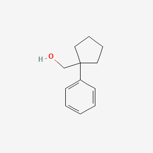 B1360230 (1-Phenylcyclopentyl)methanol CAS No. 59115-90-1
