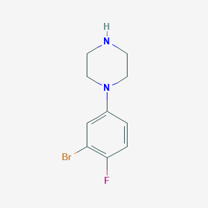 1-(3-Bromo-4-fluorophenyl)piperazine