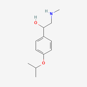 1-(4-Isopropoxyphenyl)-2-(methylamino)ethan-1-ol