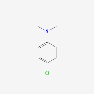 molecular formula C8H10ClN B1360245 4-Chloro-N,N-dimethylaniline CAS No. 698-69-1