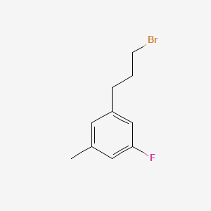 3-(3-Bromopropyl)-5-fluorotoluene