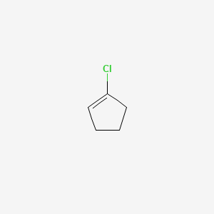 molecular formula C5H7Cl B1360248 1-氯-1-环戊烯 CAS No. 930-29-0