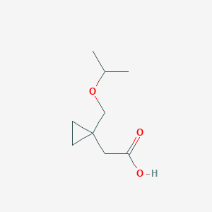 2-(1-(Isopropoxymethyl)cyclopropyl)acetic acid