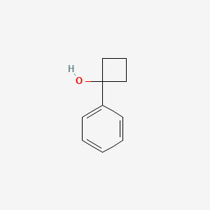 molecular formula C10H12O B1360249 Cyclobutanol, 1-phenyl- CAS No. 935-64-8