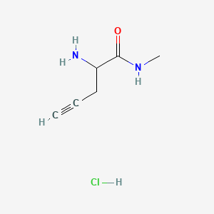 2-amino-N-methylpent-4-ynamidehydrochloride