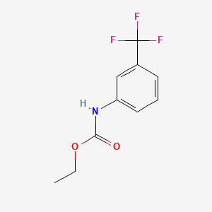 molecular formula C10H10F3NO2 B1360254 m-三氟甲基苯甲酸乙酯 CAS No. 2354-93-0