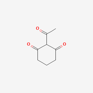 molecular formula C8H10O3 B1360261 2-乙酰基-1,3-环己二酮 CAS No. 4056-73-9