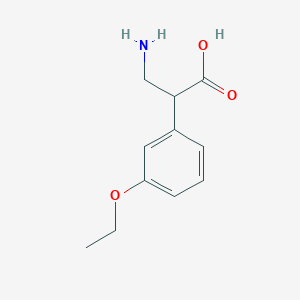 3-Amino-2-(3-ethoxyphenyl)propanoic acid