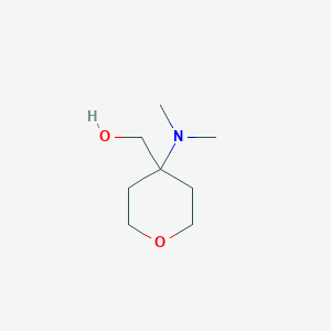 [4-(Dimethylamino)oxan-4-yl]methanol