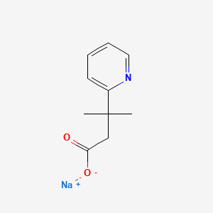 Sodium 3-methyl-3-(pyridin-2-yl)butanoate