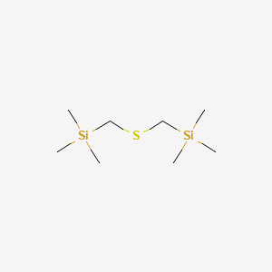 molecular formula C8H22SSi2 B1360267 双(三甲基甲硅烷基)硫醚 CAS No. 4712-51-0