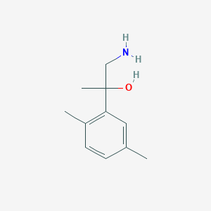 1-Amino-2-(2,5-dimethylphenyl)propan-2-ol