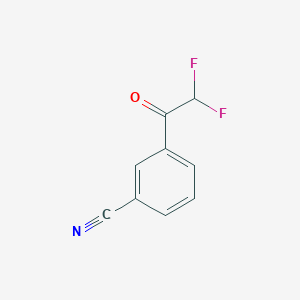 3-(2,2-Difluoroacetyl)benzonitrile