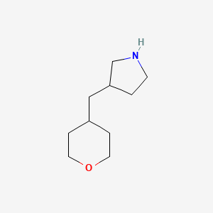 3-((Tetrahydro-2h-pyran-4-yl)methyl)pyrrolidine