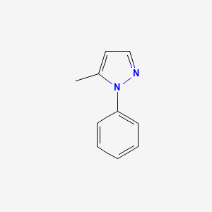 B1360274 5-Methyl-1-phenyl-1H-pyrazole CAS No. 6831-91-0