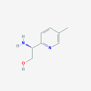 (R)-2-Amino-2-(5-methylpyridin-2-yl)ethan-1-ol