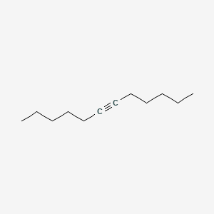 molecular formula C12H22 B1360278 6-十二炔 CAS No. 6975-99-1