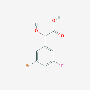 2-(3-Bromo-5-fluorophenyl)-2-hydroxyacetic acid