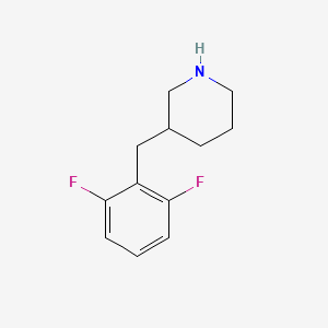 3-(2,6-Difluorobenzyl)piperidine